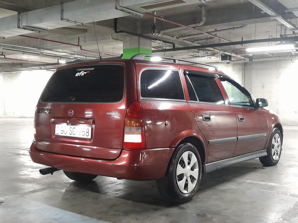 Opel Astra, 1.8 L, 1998 il, 485 000 km 90-SC-158 — Avtomobillər, Bakı (6)