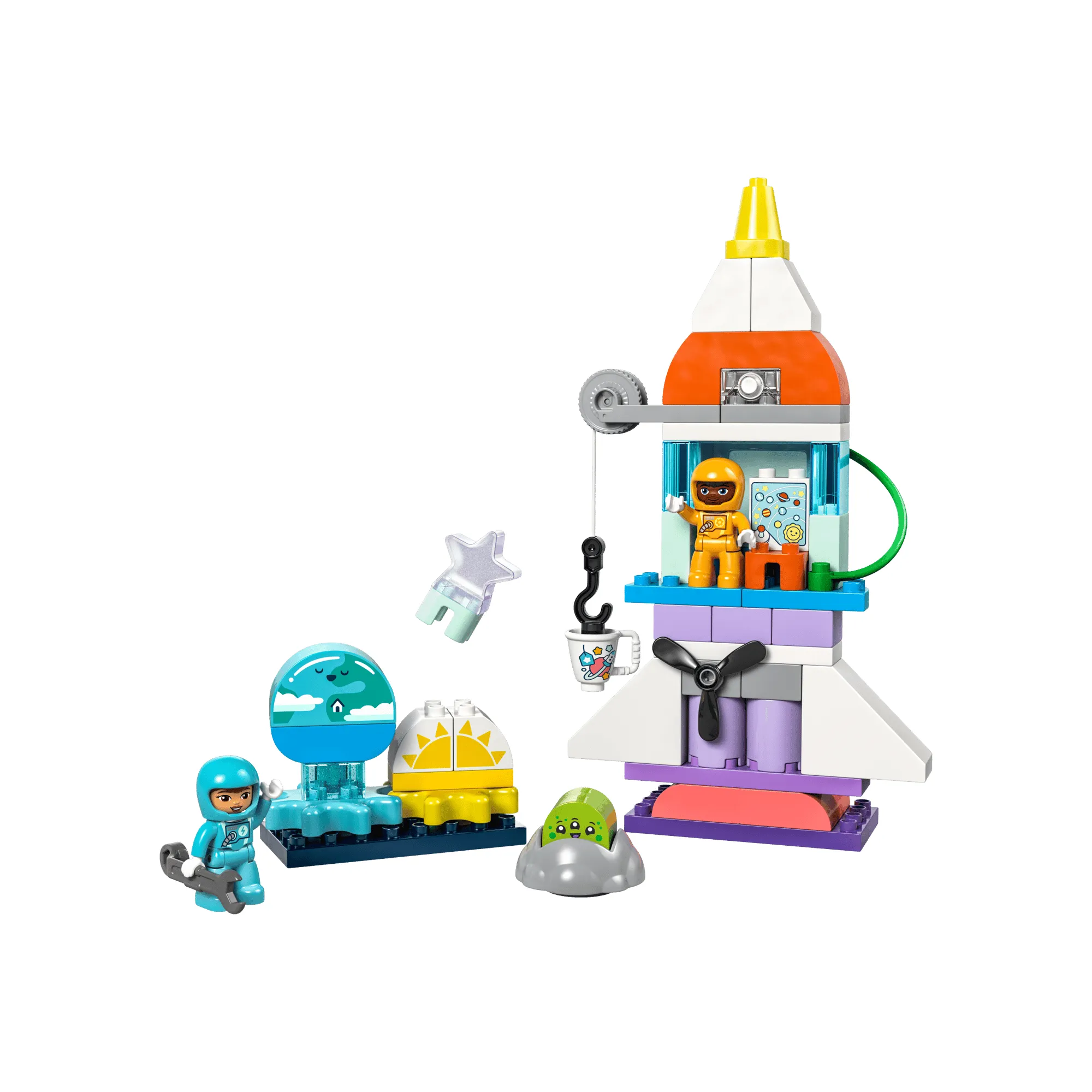 Konstruktor Lego Duplo Town 3-in-1 space shuttle adventures 5702017583778 (10422) — Bakı