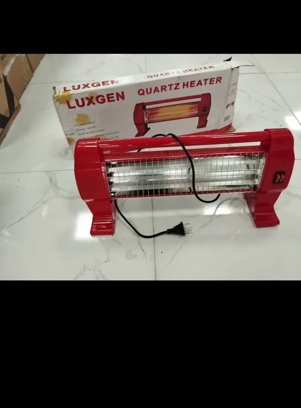 3 Spirallı qızdırıcı Luxgen 2820 1200W 15m² Bütün məhsularımız — Isıtıcılar və isı ventilatorları, Bakı (2)