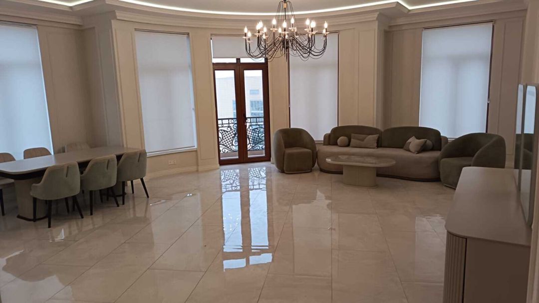 İcarəyə verilir 4 otaqlı yeni tikili 202 m² — Mənzil, Bakı (7)