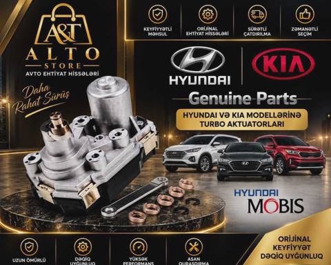 Turbo aktuatoru Hyundai və Kia modelləri üçün — Авто