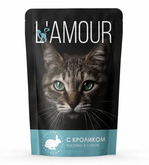Nəm yem pişiklər üçün L'Amour dovşan əti ilə sousda, 75 q — 0.6 ₼ · Bakı · Mallar Nəm yem pişiklər üçün L'Amour dovşan əti ilə sousda, 75 q — Bakı