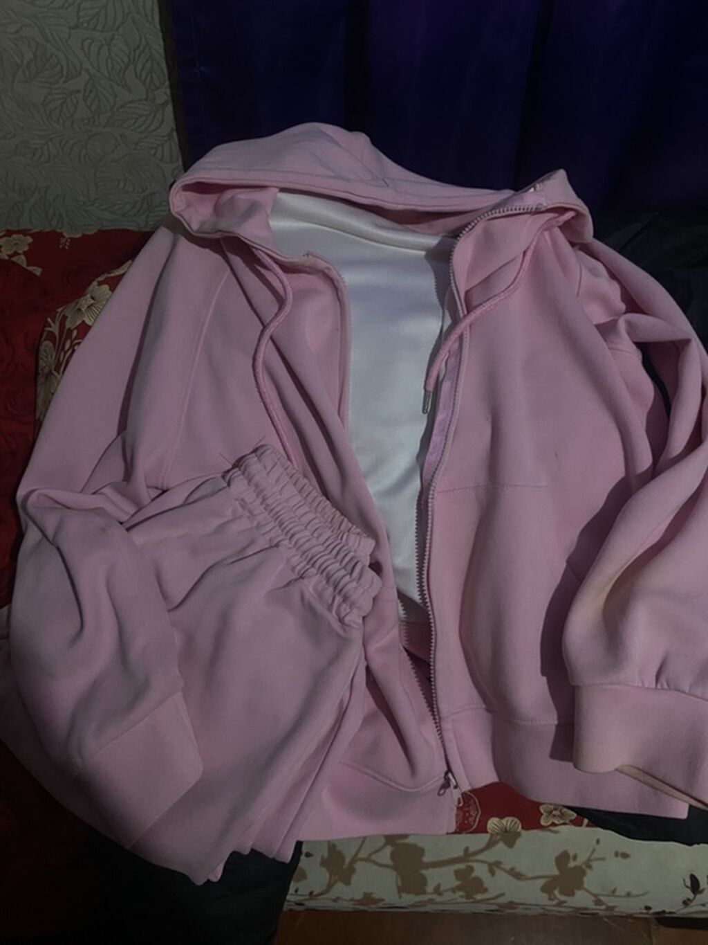 İdman dəsti – kapüşonlu jaket və şalvar komplekti - Model: fermuarlı — İdman geyimi, Masazır (2)