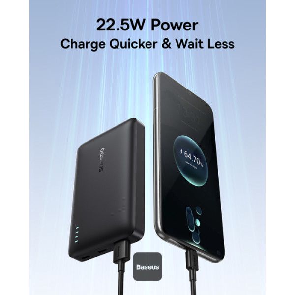 Baseus EnerFill FP21 Power Bank Cosmic Black — Powerbank-lər, Bakı (2)