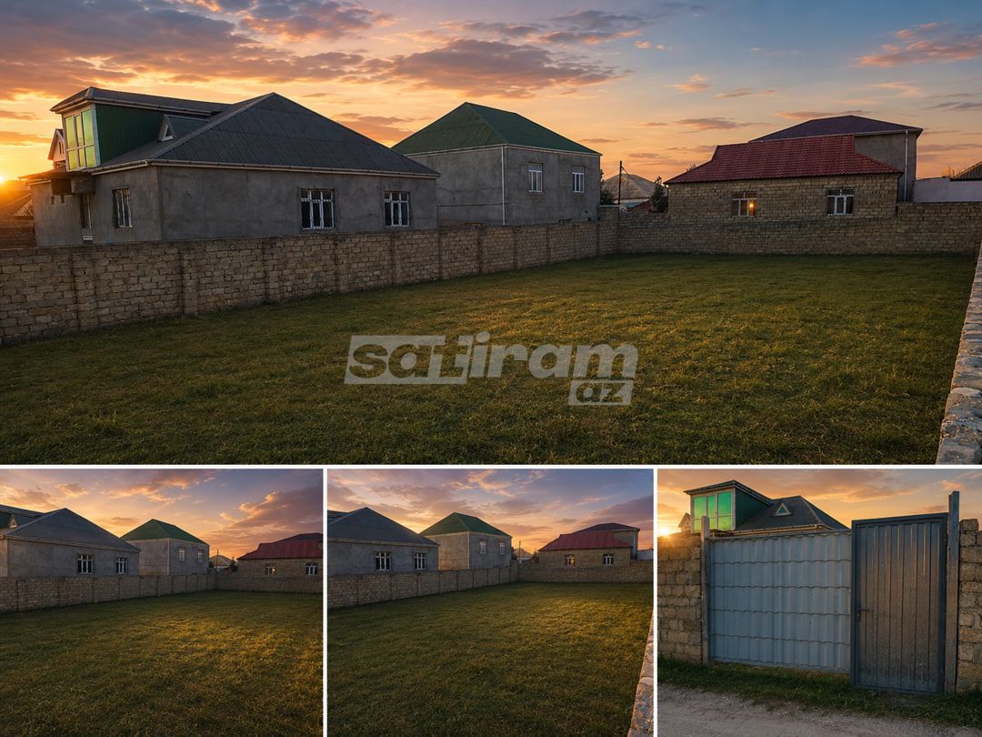 Binə atçılıq qəsəbəsi 8 sot kupça torpaq satılır — Torpaq, Bakı (8)