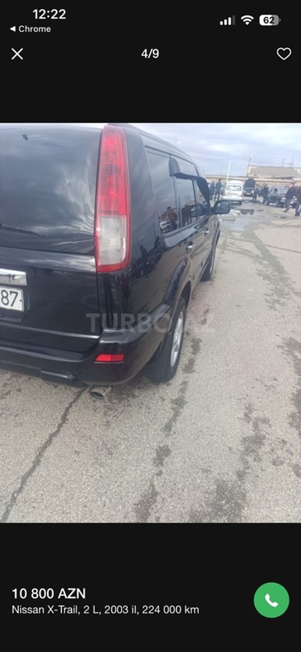 Nissan X-Trail, 2003 yil, 224 000 km 99-DP-087 — Avtomobillər, Sumqayıt (4)