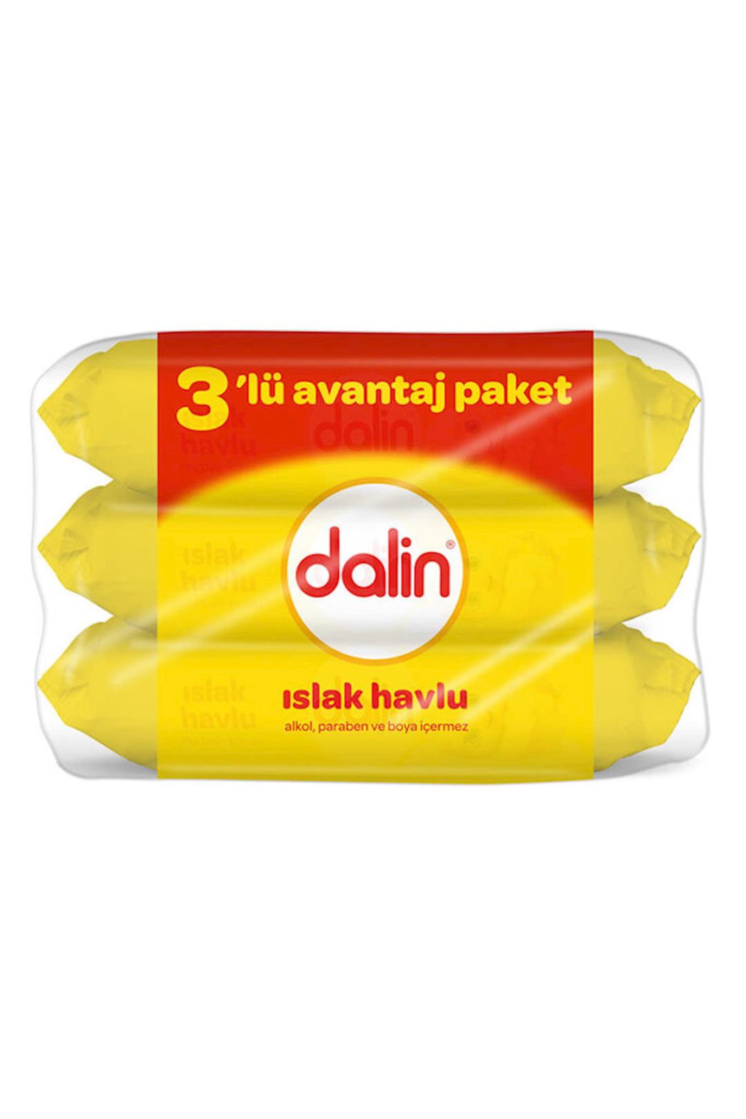 Nəm salfetlər uşaq üçün Dalin 3-lü paket 168 ədəd — Mallar, Bakı