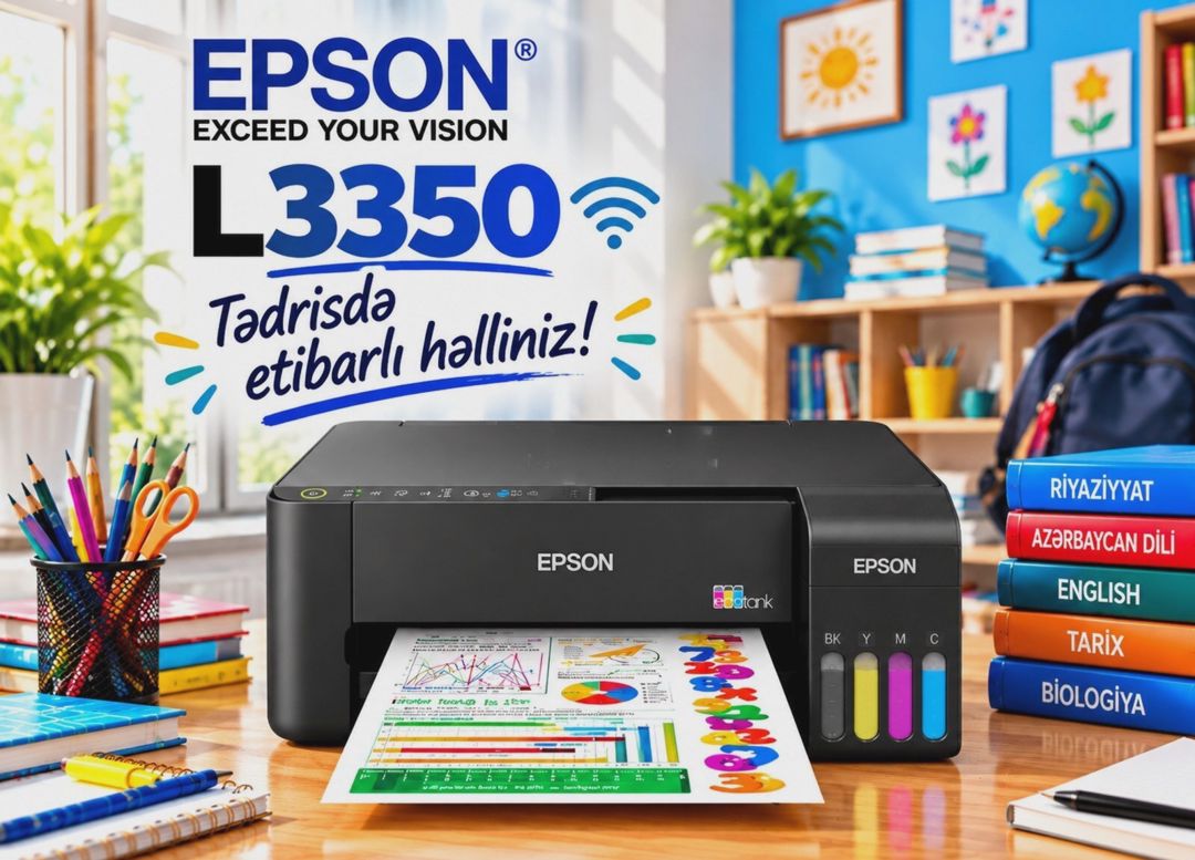 Printer Epson EcoTank L3350 — Printerləri, Bakı