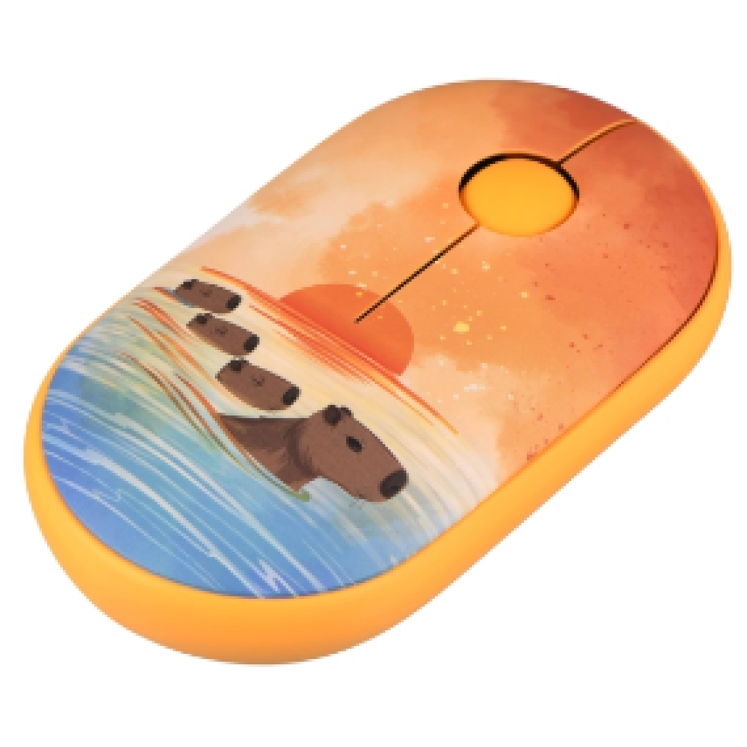 Sıçan 2E MF300 Wireless Capybara-sunset — Klaviaturalar və siçanlar, Bakı (3)
