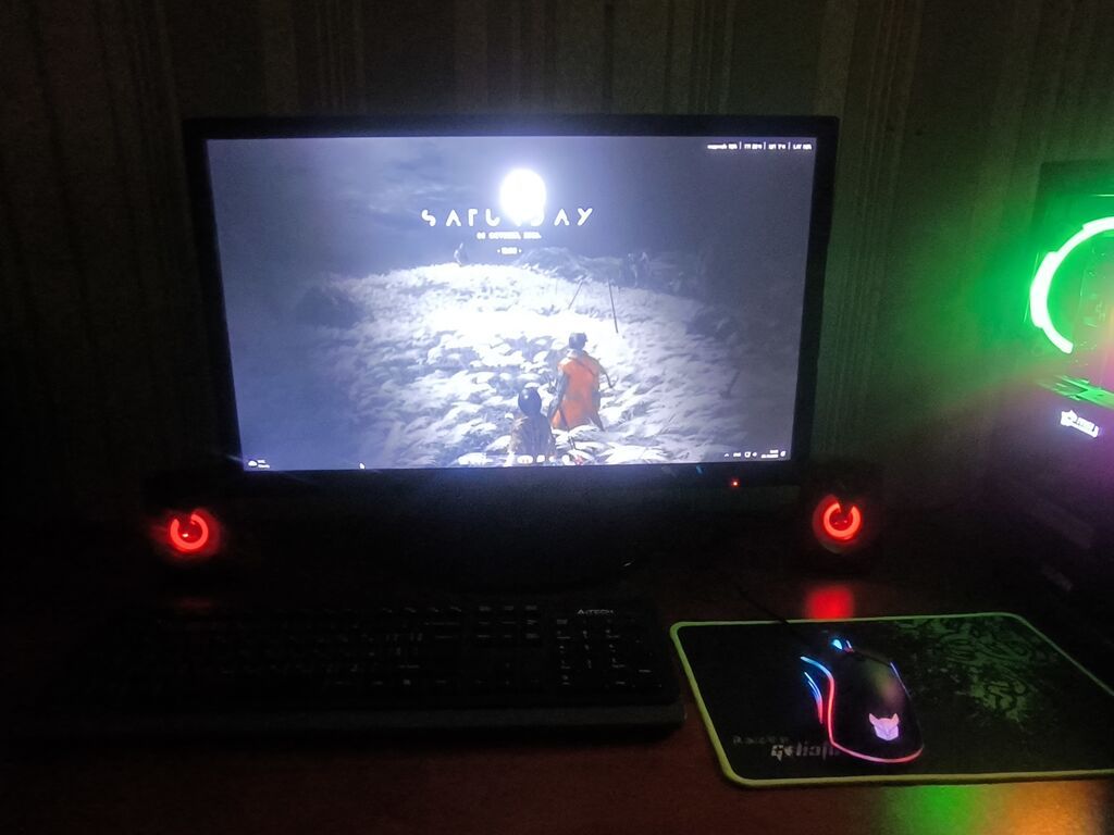 Gaming stolüstü kompüter seti Komponentlər: - Prosessor: i5 8400 — Masaüstü kompüterlər, Bakı