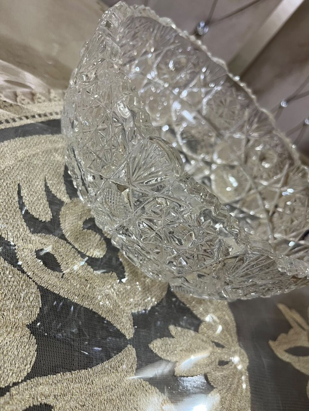 Qedimi xrustal 2 eded — Süfrə qabı, Xırdalan (2)
