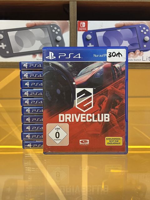 Driveclub-PS4 diski Oyun diski tam işlək vəziyyətdədir, heç bir cızığı — Bakı