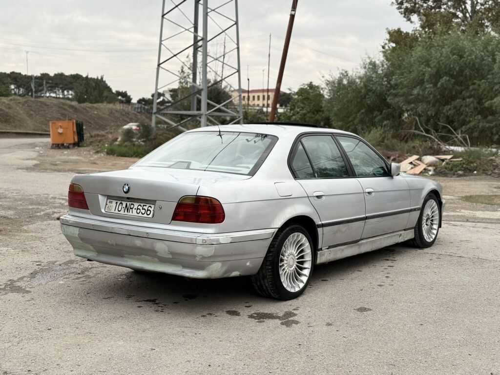 BMW 7 Series E38 1998-ci il 3.5 Benzin Bez Vanus Avtomat 10-NR-656 — Avtomobillər, Bakı (7)