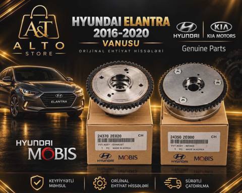 Vanus VVT komplekti Hyundai Elantra 2016-2020 — 239 ₼ · Bakı · Digər Vanus VVT komplekti Hyundai Elantra 2016-2020 — Bakı