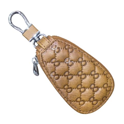 Açarlar üçün çexol Keyholder 835, süni dəri, qəhvəyi — Bakı