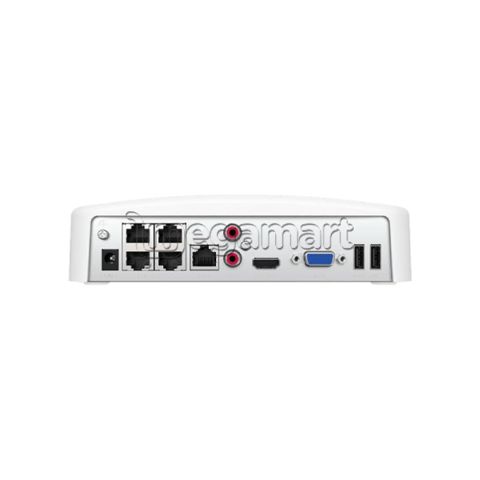 4 Kanal PoE HD Şəbəkə Video Qeydiyyatçı Tenda 4K UHD, H.265 (NVR N6P-4H) — Bakı