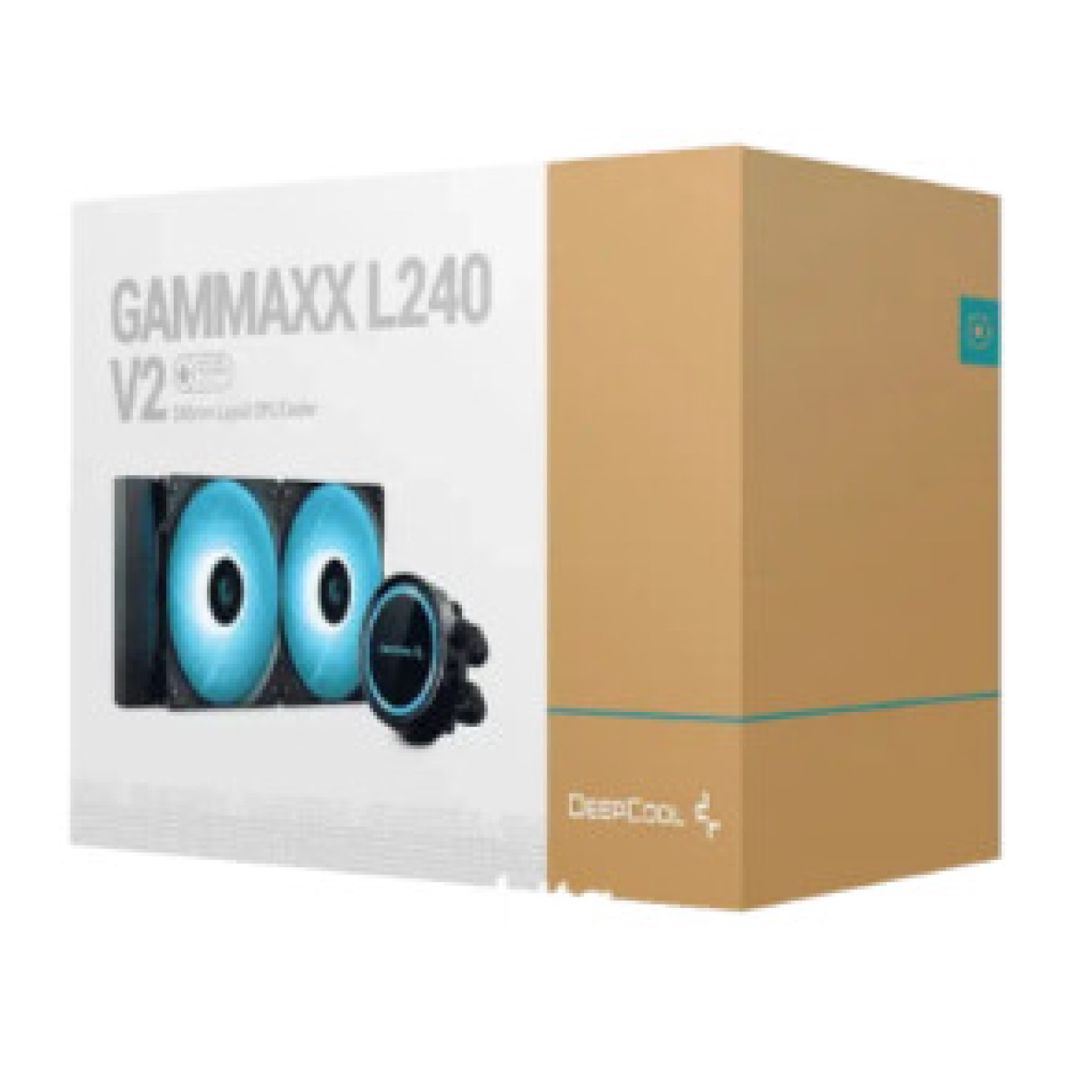 Su soyutma sistemi Deepcool Gammaxx L240 V2 — Keçidçilər və sabit disk qutular, Bakı (4)