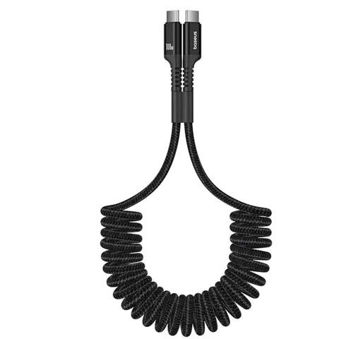 Baseus Fish-Eye 100W Type-C Kabel - Cluster Black — Bakı