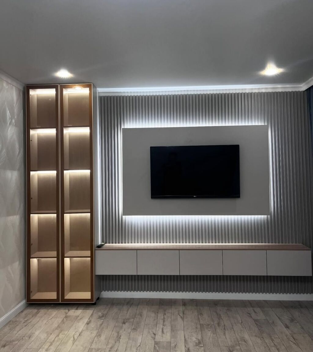 Siyirməli, Polkalı, MDF — Televizor altlıqları və standlar, Bakı (7)