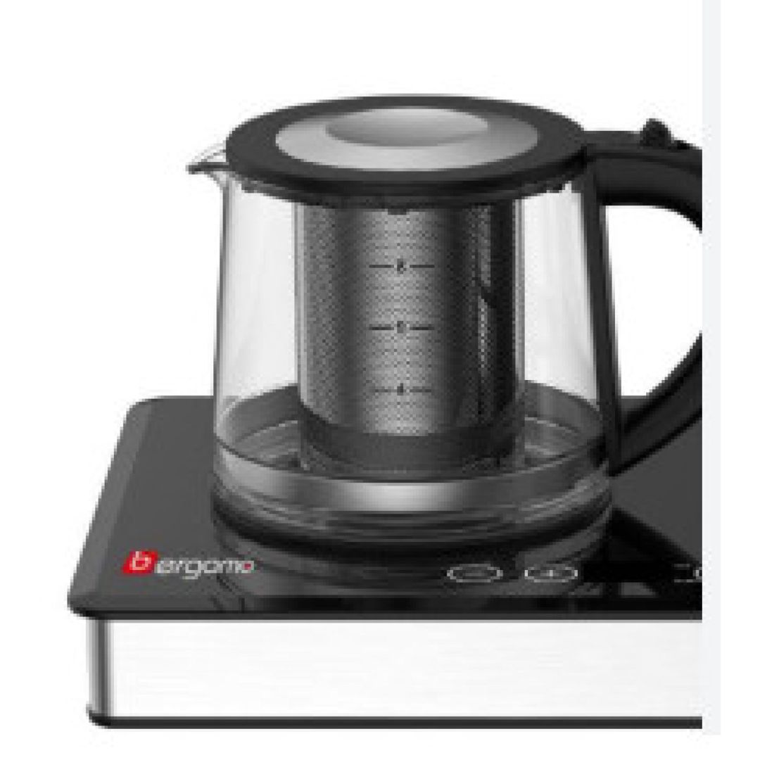 Elektrik çaydan və dəm çaydanı Bergamo BG-TM2408SGD — Ev texnikası, Bakı (2)