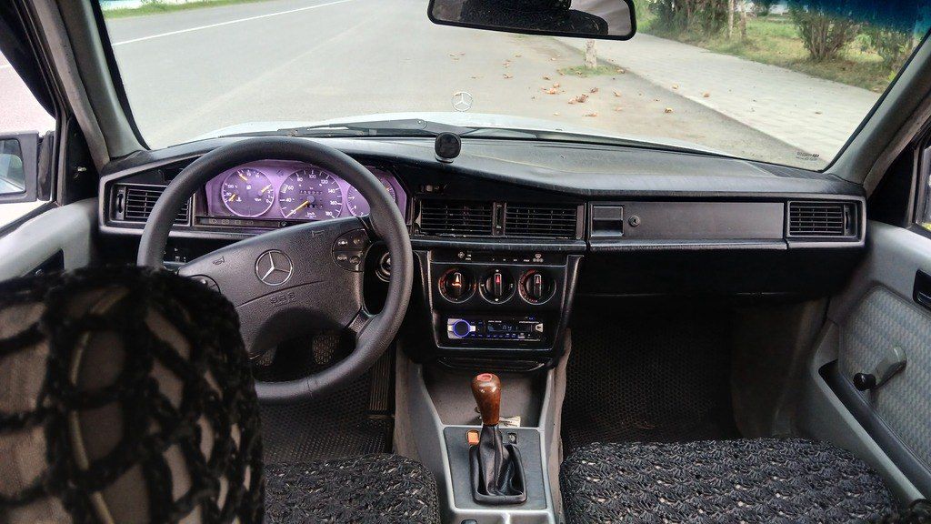 Mercedes 190, 2.0 L, 1991 il, 856 320 km 42-CG-954 — Avtomobillər, Astara (3)