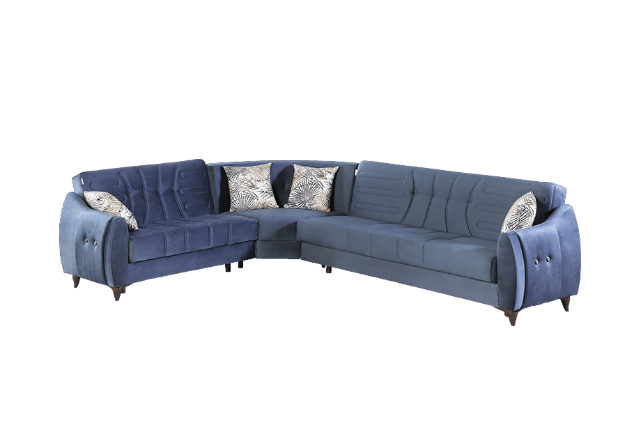 Solo blue künc divan — Mebel, Bakı (2)