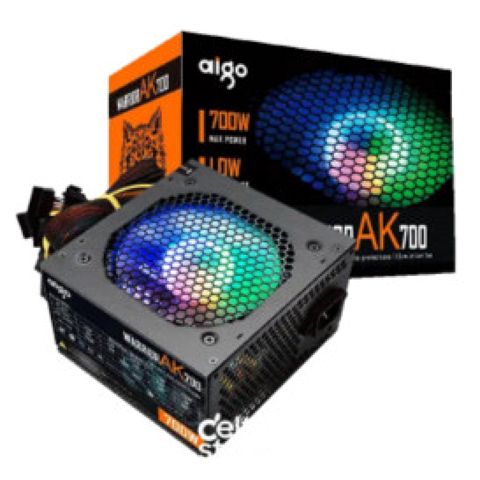 Qida bloku Aigo AK700 700 Вт RGB — Bakı