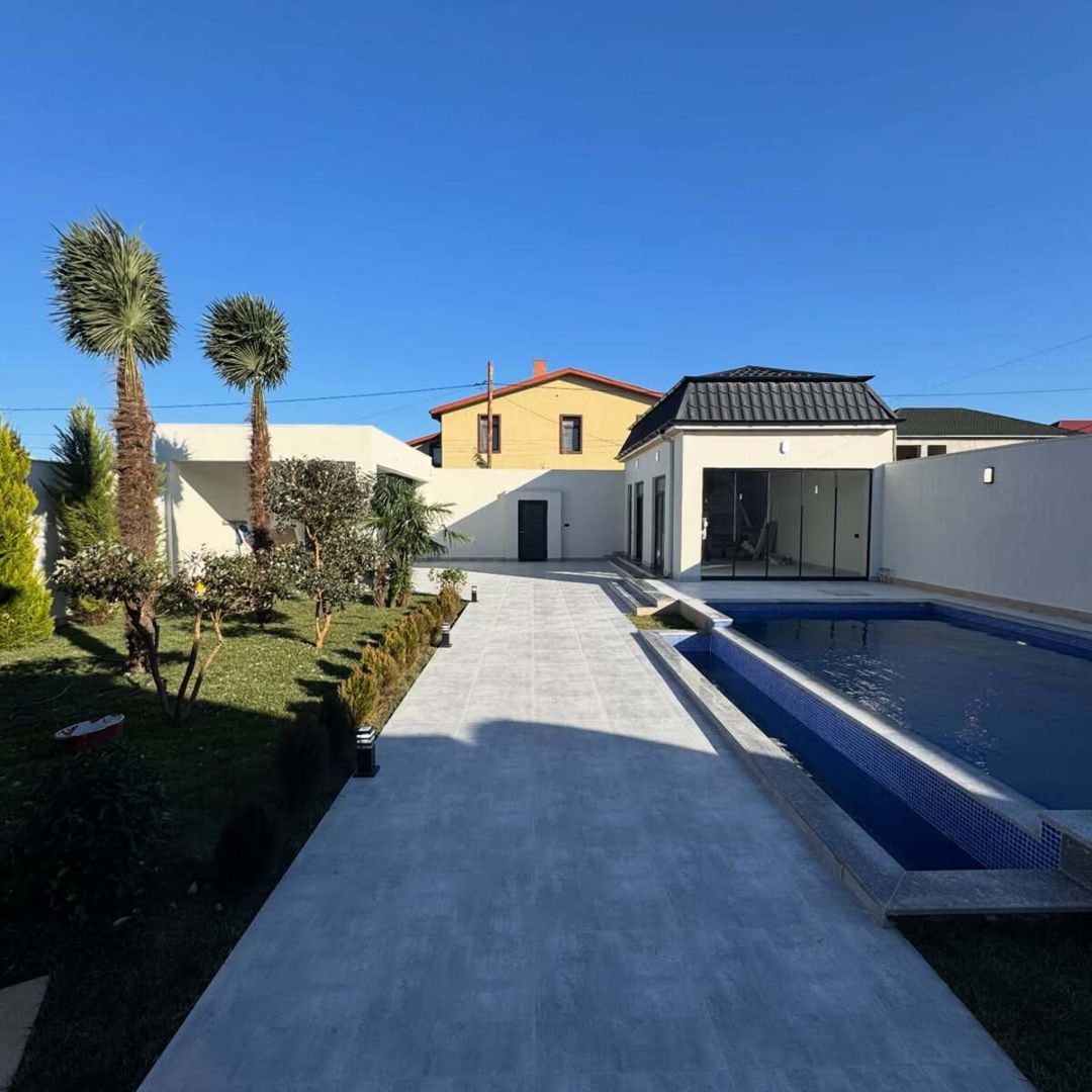 Satılır 5 otaqlı həyət evi/bağ evi 240 m² — Ev, villa, Bakı (4)
