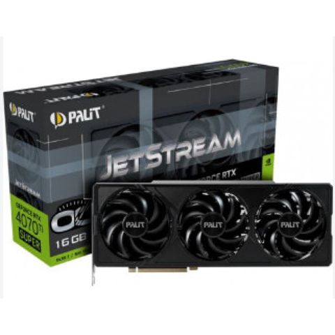 Videokart Palit RTX 4070 Ti Super JetStream OC 16GB GDDR6X 256bit (NED47TSS19T2-1043J) — Almal — ვიდეობარათები