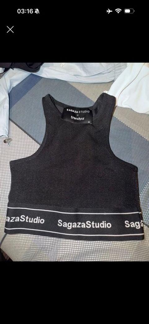 Sagaza Studio crop top — Bakı