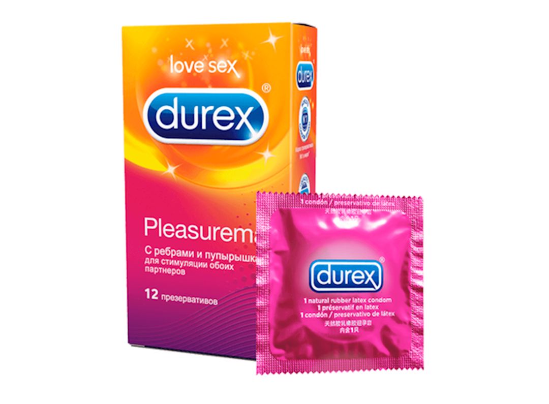 Prezervativ Durex Pleasuremax — Mallar, Bakı