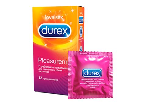 Prezervativ Durex Pleasuremax — Bakı