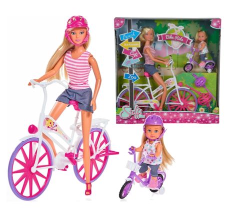 Oyun dəsti Simba Steffi Love Bike Ride, Şteffi və Evi velosipedlər üstündə, aksessuarlar ilə, plastik — 66.41 ₼ · Bakı · Mallar Oyun dəsti Simba Steffi Love Bike Ride, Şteffi və Evi velosipedlər üstündə, aksessuarlar ilə, plastik — Bakı