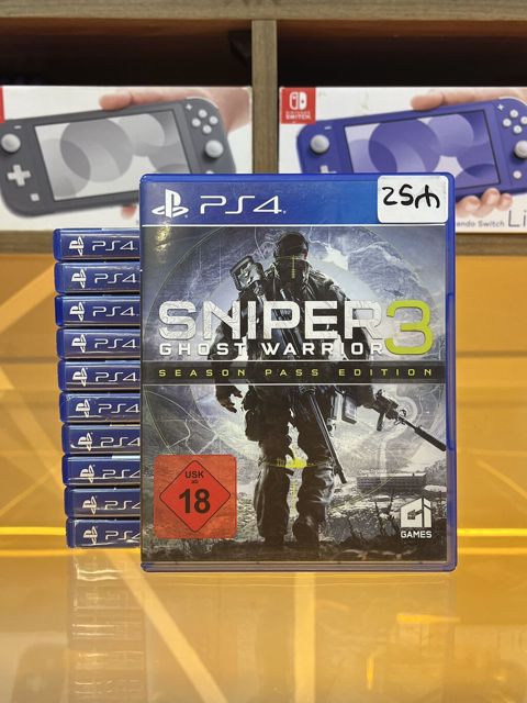 Sniper Ghost Warrior 3-PS4 diski Oyun diski tam işlək vəziyyətdədir — Bakı
