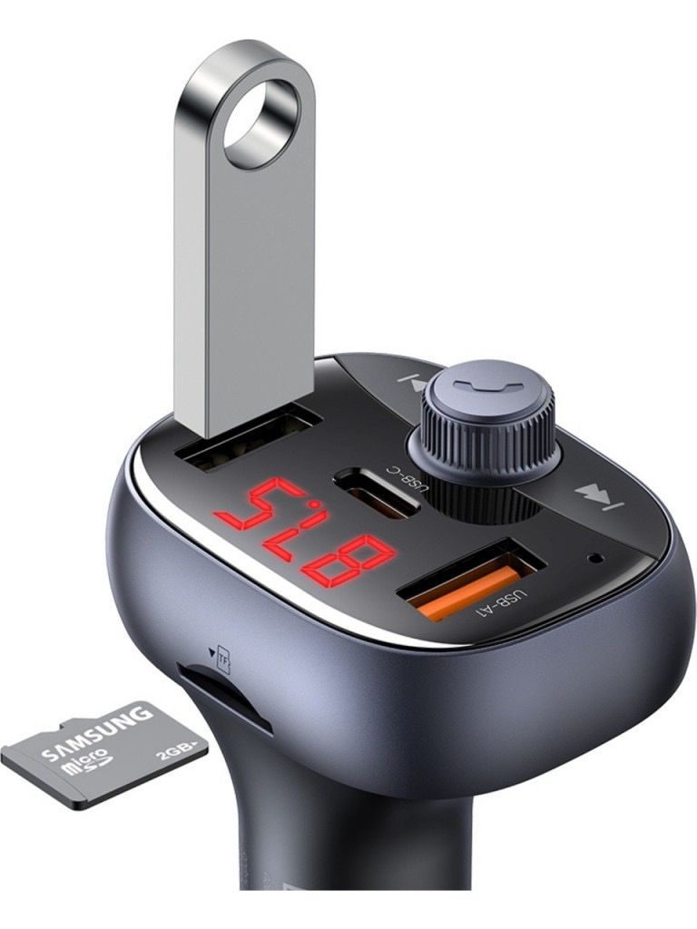 Mcdodo CC-5950 72W Car Charger FM Transmitter - Black — Şarj cihazları, Bakı (2)
