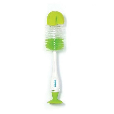 Şüşə qabı və əmzik üçün yapışqanlı fırça BabyOno 728/02, yaşıl — Bakı
