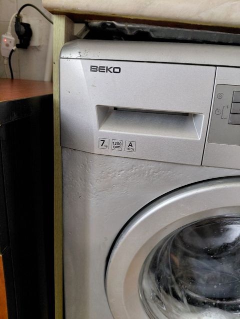 Beko paltaryuyan maşın – qabaq yükləməli - Yük həcmi: 7 kq - Fırlanma — Bakı