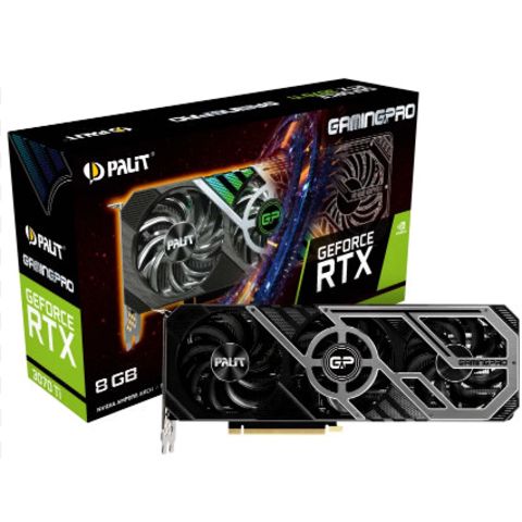 Videokart Palit GeForce RTX 3070 Ti 8GB GDDR6X GamingPro (NED307T019P2-1046A) — Almal — ვიდეობარათები