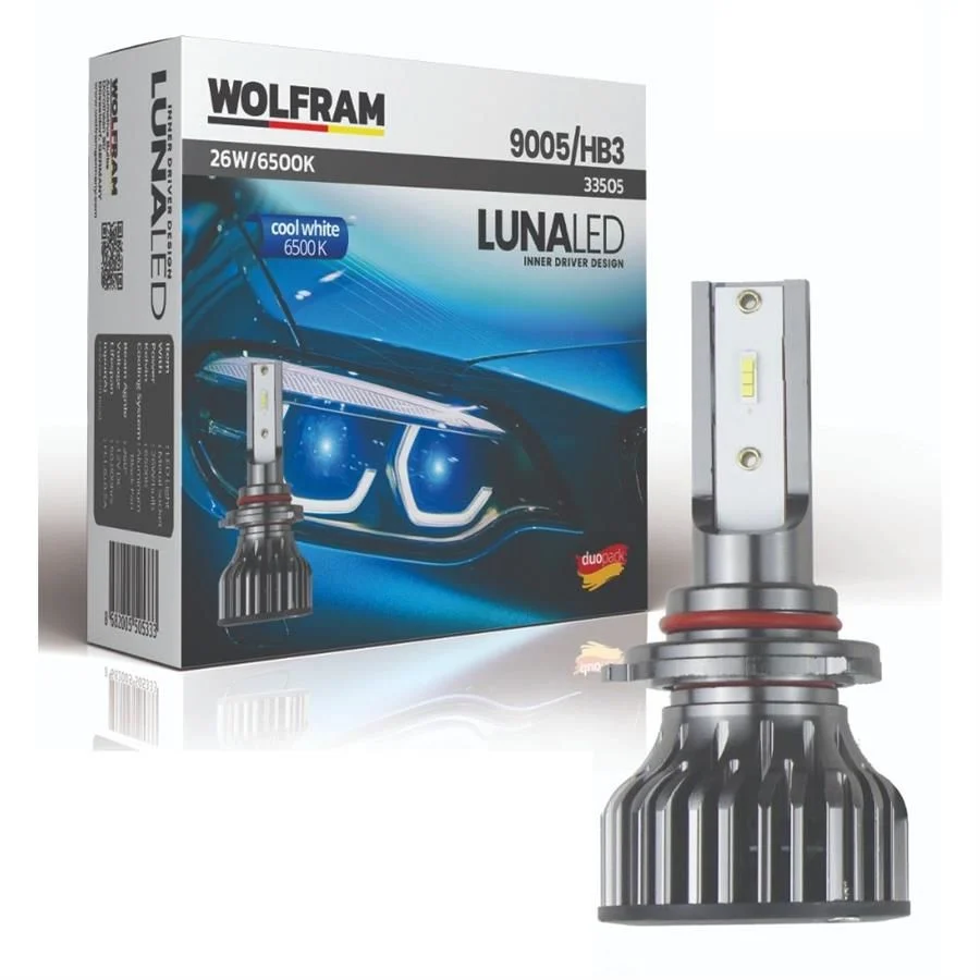 Lampa Led 9005 Hb3 6500K (12V/22W) — Қосалқы бөлшектер және аксессуарлар