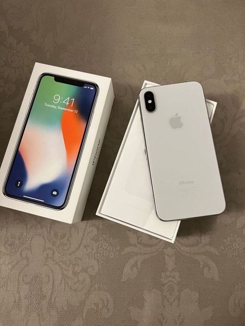 IPhone X, Gümüşü, Face ID — Bakı