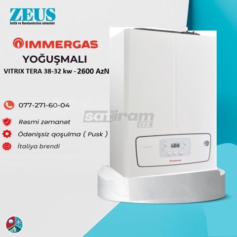 Kombi Yoğuşmalı İmmergas Vitrix Tera 38 — Bakı