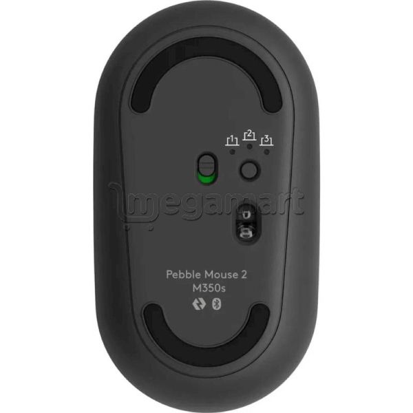 Simsiz siçan Logitech M350S Pebble 2 Silent Black (910-007015) — Klaviaturalar və siçanlar, Bakı (2)