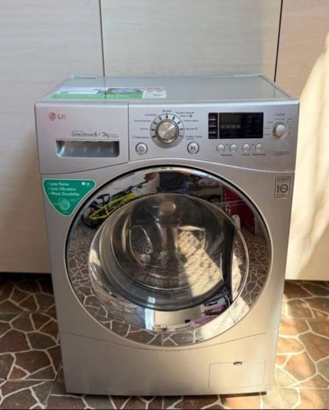 LG paltaryuyan maşın – 6/3 kq, Direct Drive - Brend: LG - Yükləmə: 6 — Bakı