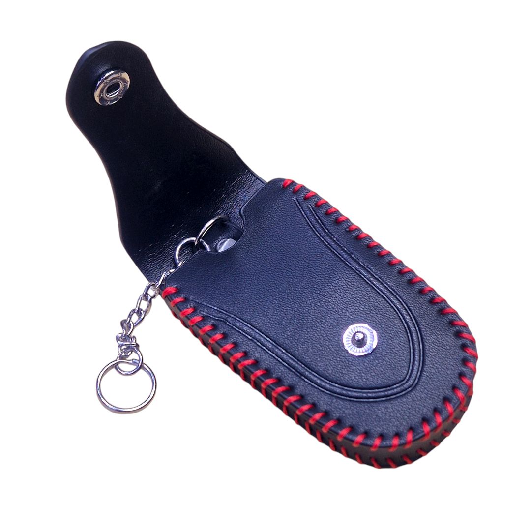 Açarlar üçün çexol Classic 235, süni dəri, qara/qırmızı — Mallar, Bakı (2)