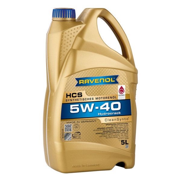 Mator Yagi Ravenol Hcs A3/B4 5W-40 5L — Ehtiyat hissələri, Bakı