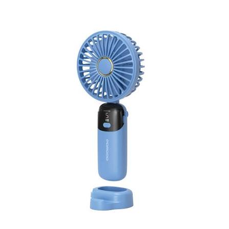Porodo Lifestyle Chillo Flex Portable Handheld Fan Blue — Bakı