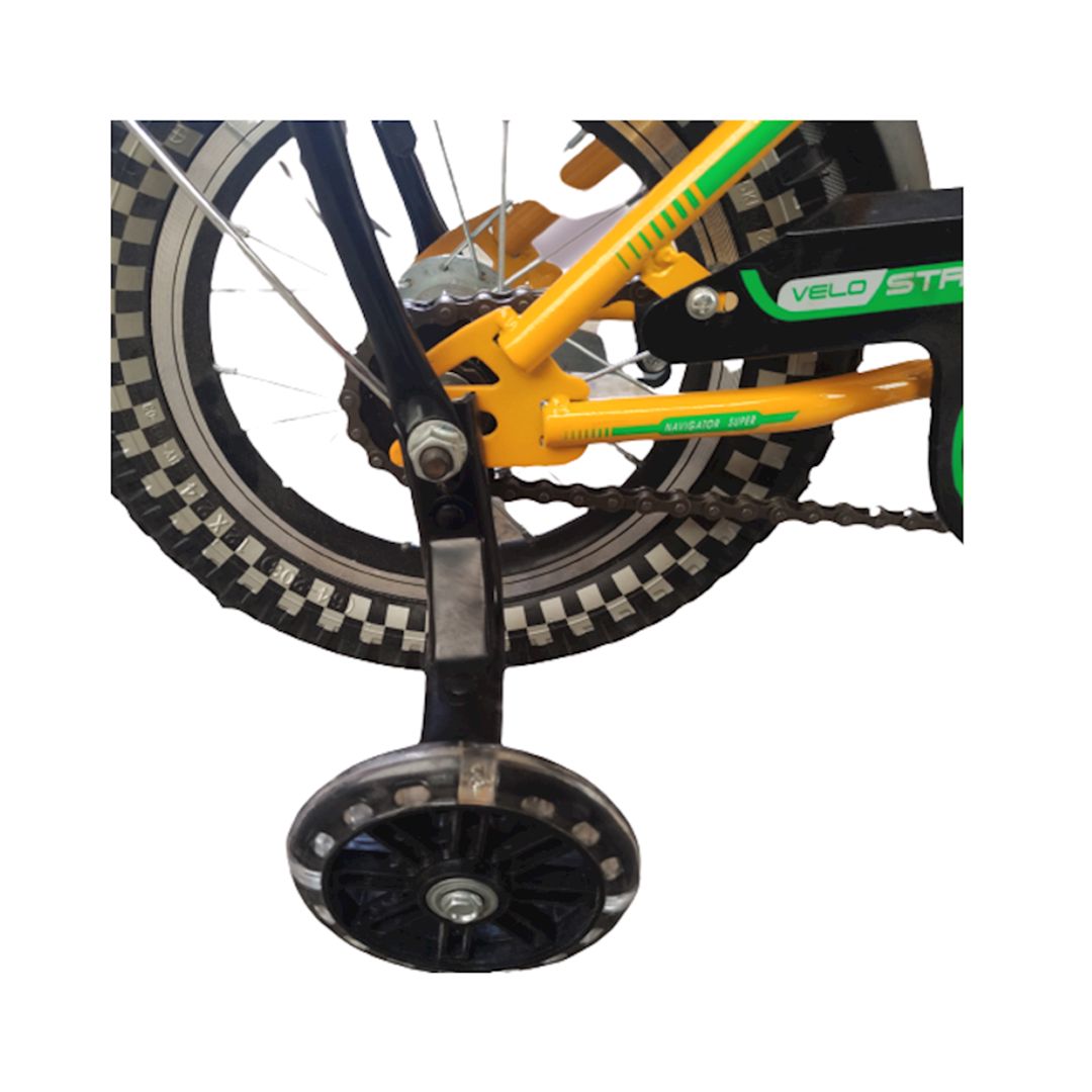 İkitəkərli uşaq velosipedi VeloStrim, 12", 3-5 yaş, sarı — Velosipedlər, Bakı (3)
