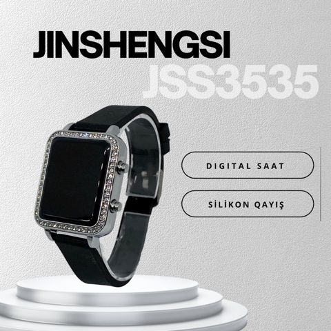 Qol saatı Jinshengsi JSS.3535 Black/Silver — 19.99 ₼ · Bakı · Mallar Qol saatı Jinshengsi JSS.3535 Black/Silver — Bakı