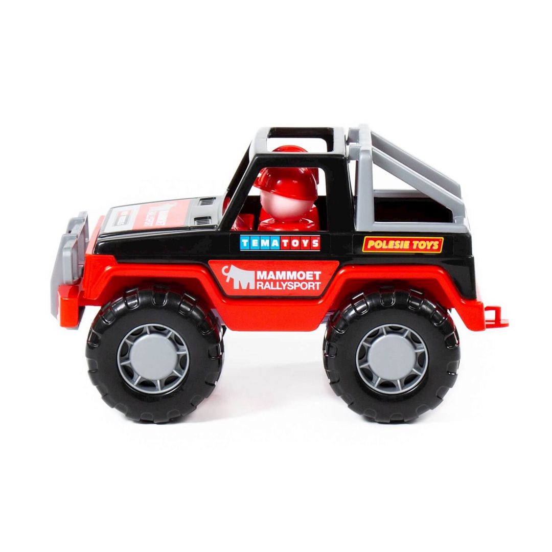 Yolsuzluq avtomobili "Полесье" Mammoet Rally-jeep, 24x15x14 sm, plastik, qırmızı/qara — Mallar, Bakı (2)