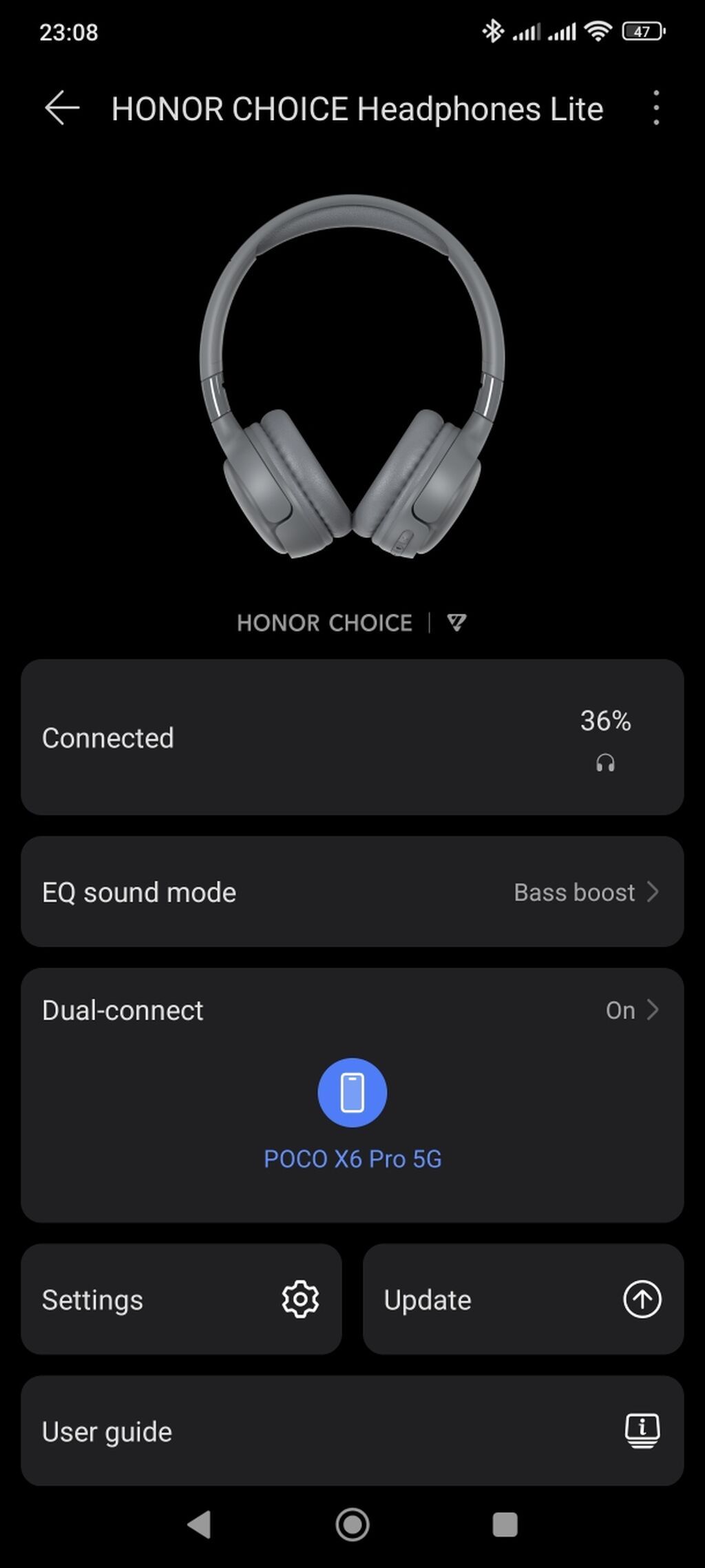 Yeni Simsiz (Bluetooth) Qulaqcıqlar, Honor, rəng - Boz — Qulaqcıqlar, Bakı (5)